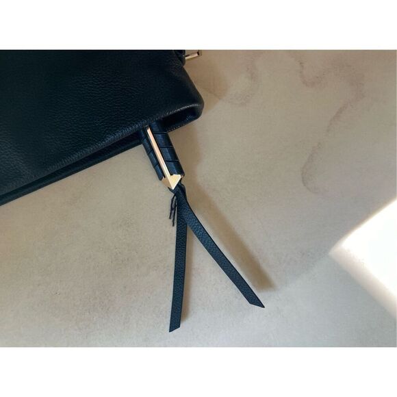 Stella and Dot Covet Black Leather Hobo Bag - Picture 12 of 13